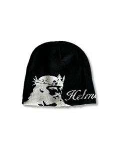 'Helmet of Salvation' Beanie in Black