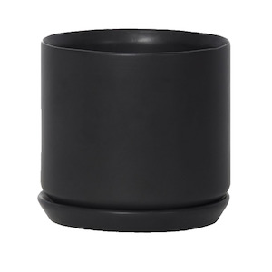 Oslo Planter Black 15cm