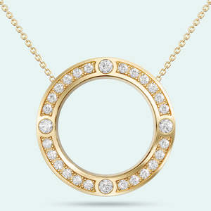 Keepsake Pendants: Ashes Pendant - The Full Circle of Love