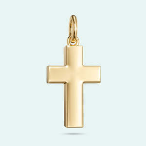 Cremation Jewellery Charms: Ashes Charm - The Cross