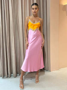 For Sale: Hope Dress in Tangerine/Pink - FOR SALE