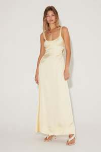 Hansen Gretel: Carlos Dress in Lemon