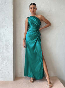 Size 16: Nour Dress in Emerald