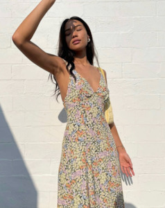 Ownley: Camelia Dress in Confetti Floral