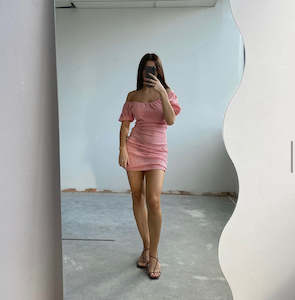 Maternity Friendly: Delphi Dress in Strawberry