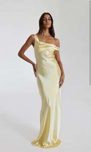 Monika Gown in Lemon