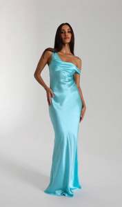 Monika Gown in Turquoise