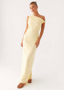 Size 16: Mckenna Maxi Dress in Yellow