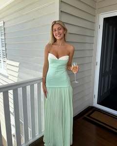 Nicolette Maxi Dress in Mint