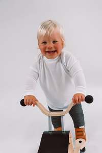 Kids: Kids Staple White Long sleeve