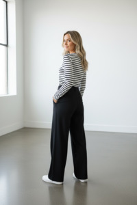 Women S Capsule Basics: Drift Stripe Long Sleeve