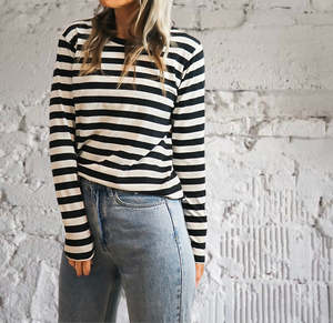 Tops Shirts: Sole Stripe Top