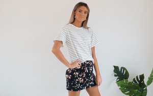 Lucy Stripe Tee