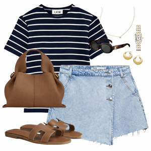 Capri Stripe Tee