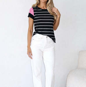 PS Heart Stripe Top