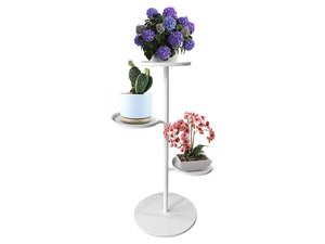 Frontpage: Marble base Plant Stand-White