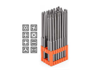 Top Picks: 32PCS 150mm Extra Long Safety Screwdriver Bit Set