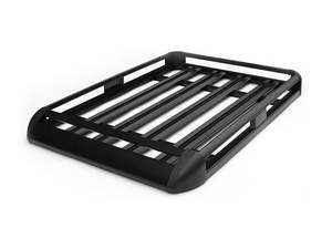 Bike Rack: Aluminium Roof Rack Basket Tray Luggage Cargo Carrier 160*112cm