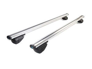 Universal Black Roof Rack Cross Bar - 2 Bars Kit-Silver