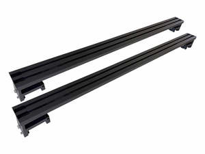 Bike Rack: All- Aluminium Roof Rack Cross Bars For Vehicles with flush-mounted side rails