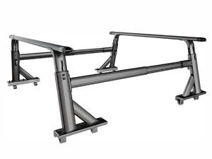 Universal Heavy Duty Truck Bed Rack - Adjustable Height UTE Truck Ladder Rack