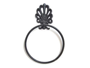 Cast Iron: Cast Iron Towel Ring Retro Towel Rack