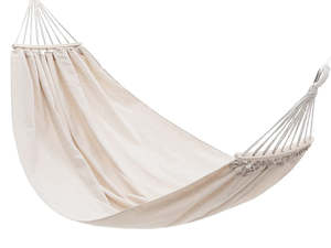 Outdoor Camping Gear: Anti-Rollover Canvas Fabric Hammock