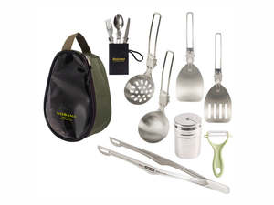Outdoor Camping Gear: Outdoor Kitchenware Set with Storage Bag