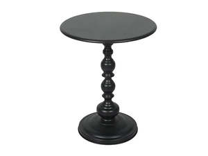 Vintage Iron Side Table-Black