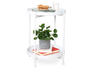 Side Table-White