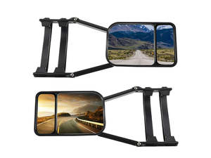 Tools Hardware: 2PCS Adjustable Blind Spot Rear View Mirrors