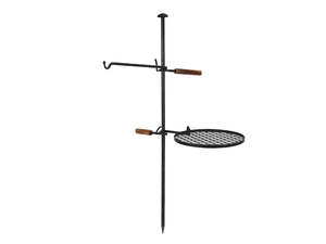 Heavy Duty Swivel Campfire Cooking Grill Grate