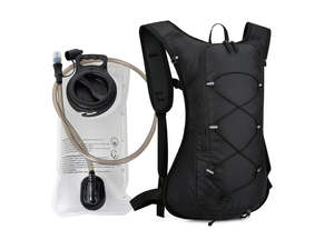 Lightweight Running Hydration Backpack Bag with 2L Water Bladder