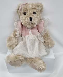 Soft Toys: Demi bear with glitter dress