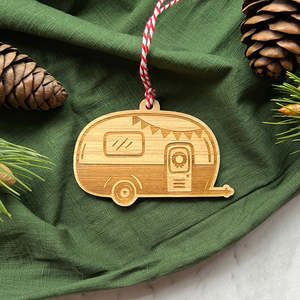 Christmas 2022: Happy Travels Caravan Decoration