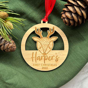 Christmas 2022: Cute Reindeer Decoration