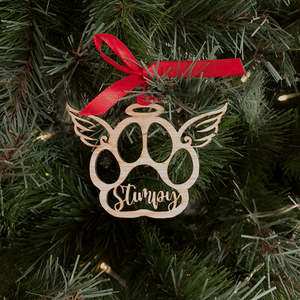 Christmas 2022: Pet Angel Memorial Decoration