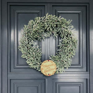 Christmas 2022: Personalised Wreath Plaque