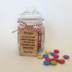 Teacher Gifts 1: Smartie Tag