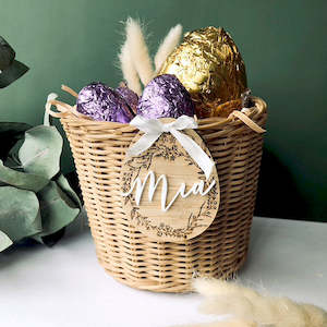 Easter 2020: Personalised Easter Basket Tag