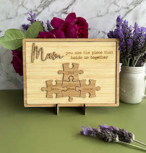 All Gifts 1: Personalised Mum Puzzle Frame