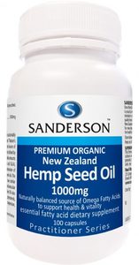 Products: Hemp Seed Oil 1000mg Softgels x 100 Premium Organic New Zealand