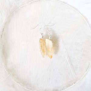 Sale: Heat Treated Amethyst (Citrine) Earrings