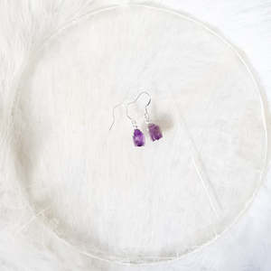 Sale: Amethyst Earrings
