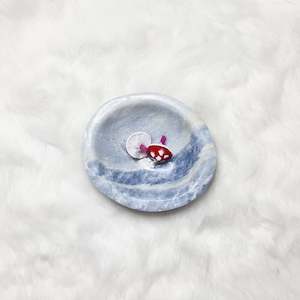 Sale: Aura Pink Toadstool Earrings