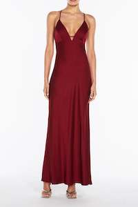 Time to Shine Slip in Cranberry