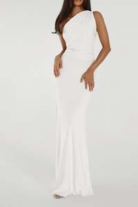 New Arrivals: Fabienne Gown in White