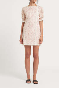 Mini: Caprice Puff Sleeve Mini Dress