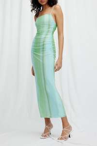 Strapless: Verona Dress in Mirage Green