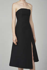 Strapless: Seasons Change Dress in Black